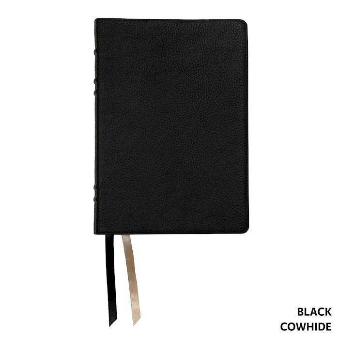 {=LSB Inside Column Reference Bible-Black Paste-Down Cowhide Leather}