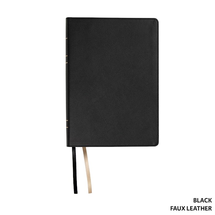 {=LSB Inside Column Reference Bible-Black Paste-Down Faux Leather}