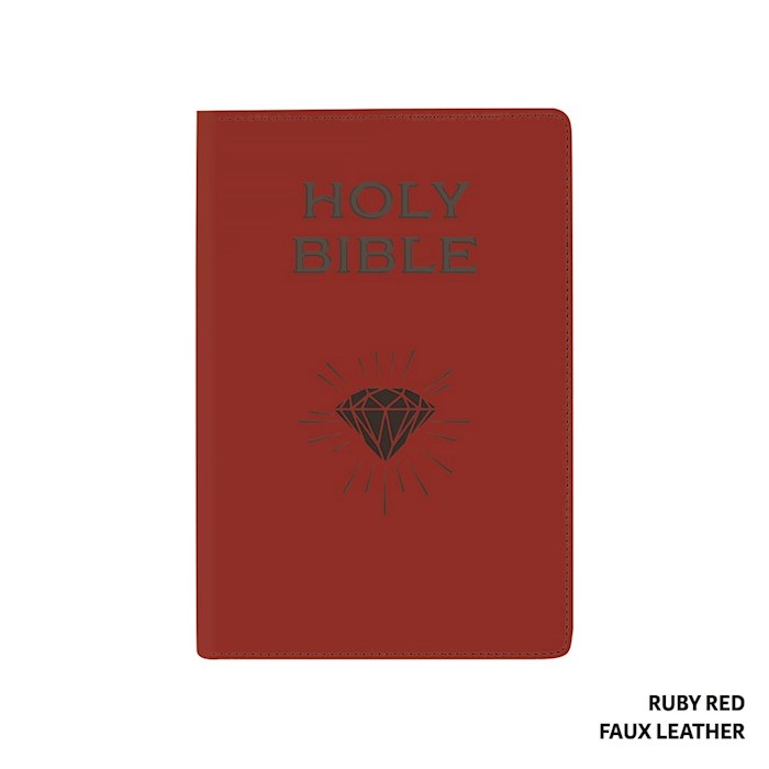{=LSB Children's Bible-Ruby Red Faux Leather}