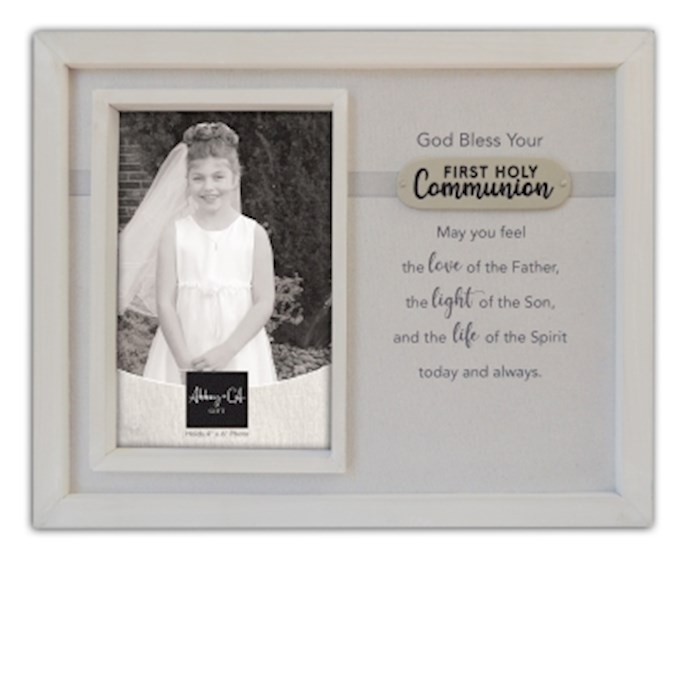 {=Frame-First Communion-Girl (Holds 4x6 Photo)}