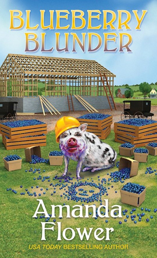 {=Blueberry Blunder (An Amish Candy Shop Mystery #8)-Mass Market}