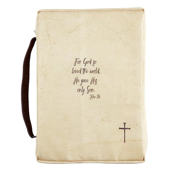 {=Bible Cover-Cross Of Nails (6 x 9 x 1.5")}