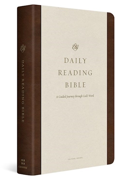 {=ESV Daily Reading Bible-Brown TruTone}