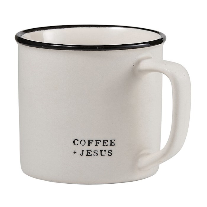 {=Mug-Coffee + Jesus (4" x 3.75")}