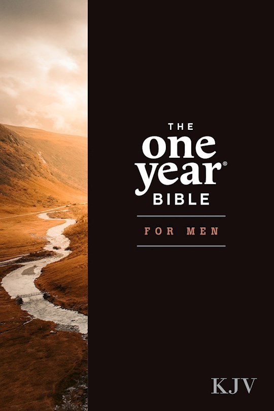 {=KJV The One Year Bible For Men-Hardcover}