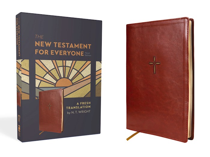 {=The New Testament For Everyone (Third Edition)-Brown Leathersoft}