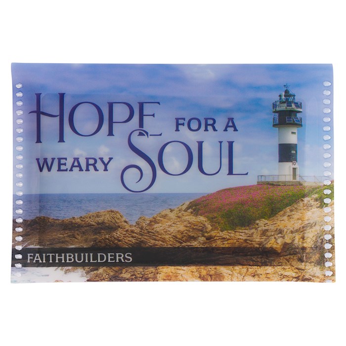 {=Faithbuilder Cards-Hope For A Weary Soul (Pack of 20)}