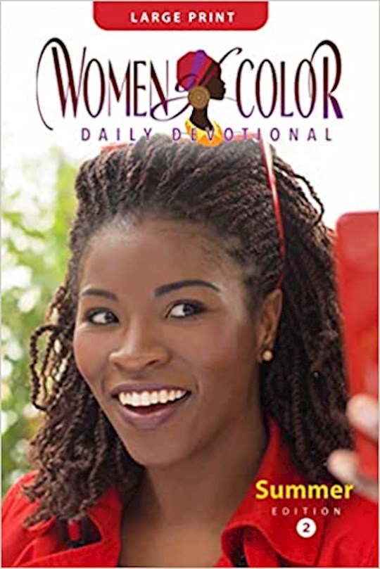 {=Women Of Color Daily Devotional Large Print (Summer Edition #2)}
