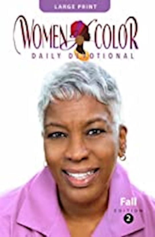 {=Women Of Color Daily Devotional Large Print (Fall Edition #2)}