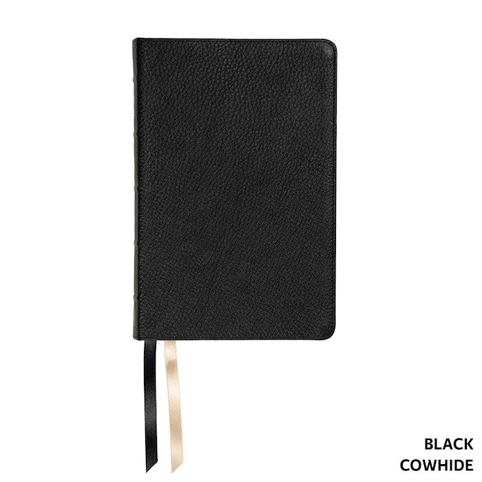 {=NASB 1995 Handy Size Bible-Black Paste-Down Cowhide Leather}