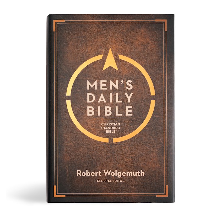 {=CSB Men's Daily Bible-Hardcover}