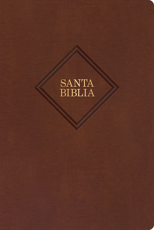 {=Span-RVR 1960 Giant Print Bible (Biblia Letra Gigante)-Brown Bonded Leather Indexed}