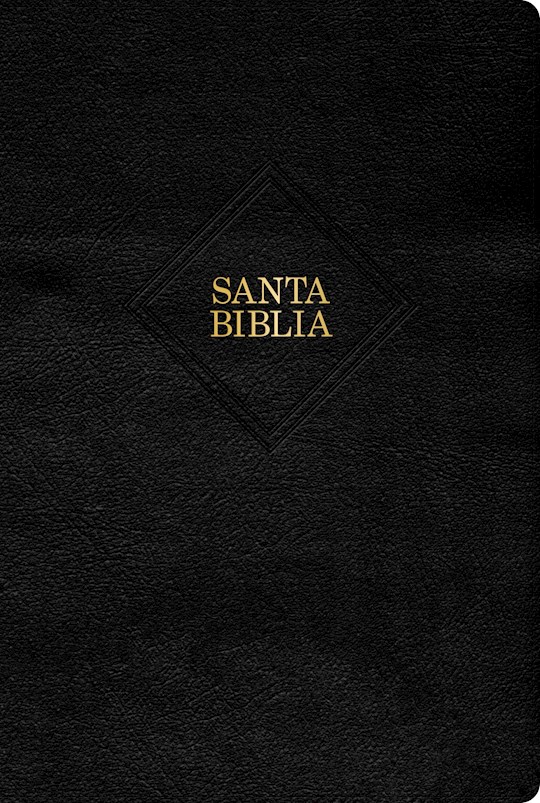 {=Span-RVR 1960 Giant Print Bible (Biblia Letra Gigante)-Black Bonded Leather}