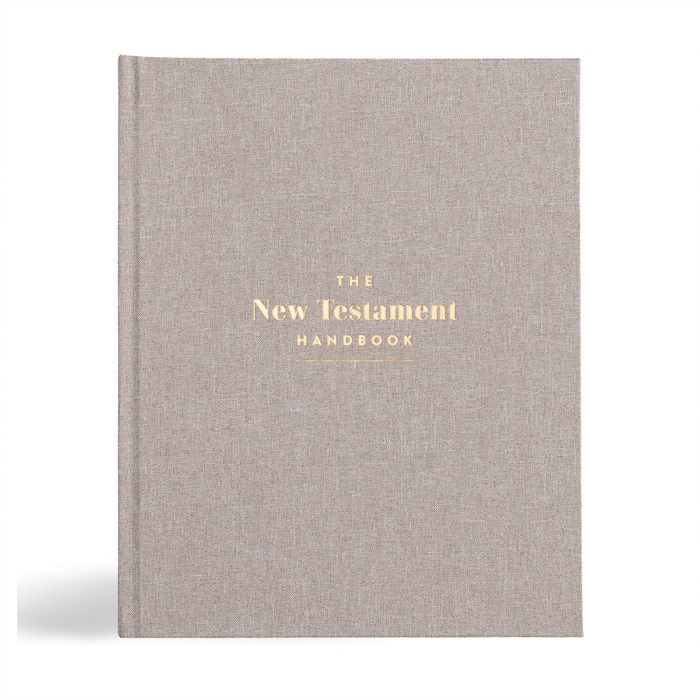 {=The New Testament Handbook-Stone Cloth Over Board}