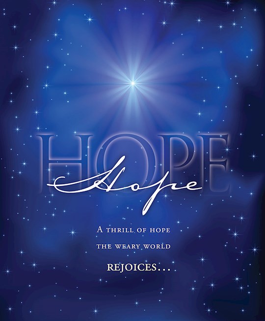 {=Bulletin-Advent Week 1: Hope/A Thrill Of Hope The Weary World Rejoices-Legal Size (Pack Of 100)}