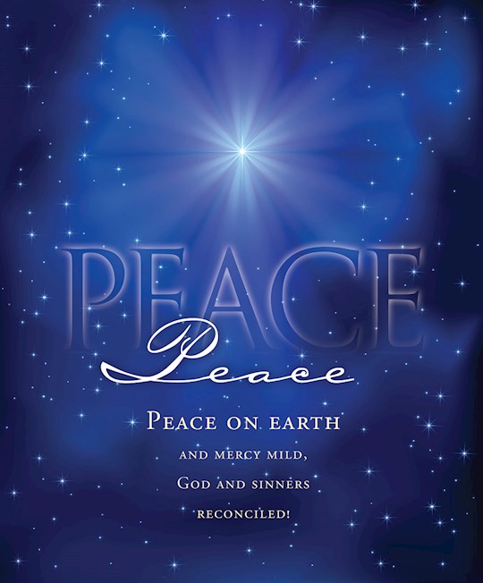 {=Bulletin-Advent Week 2: Peace/Peace On Earth And Mercy Mild-Legal Size (Pack Of 100)}