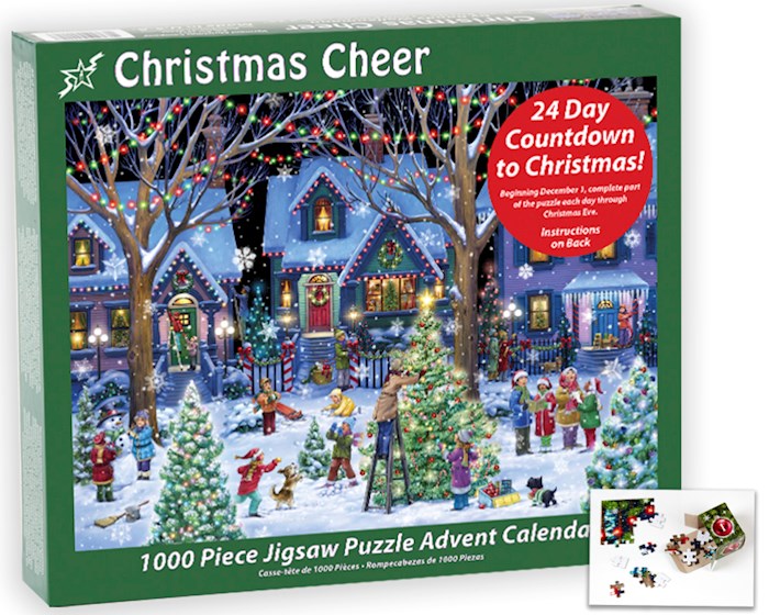 {=Jigsaw Puzzle Advent Calendar-Christmas Cheer (1000 Piece)}