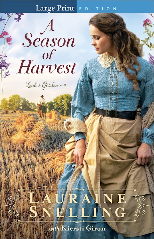 {=A Season Of Harvest (Leah's Gardem #4)-Large Print}