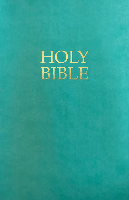 {=KJVER Gift & Award Holy Bible Deluxe Edition-Coastal Blue Ultrasoft}