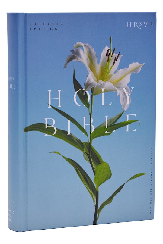 {=NRSV Catholic Edition Bible (Global Cover Series)-Easter Lily Hardcover}