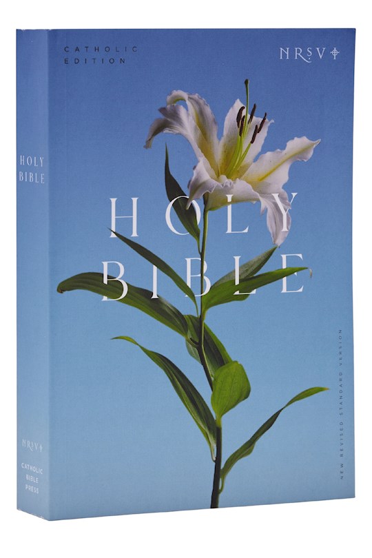 {=NRSV Catholic Edition Bible (Global Cover Series)-Easter Lily Softcover}