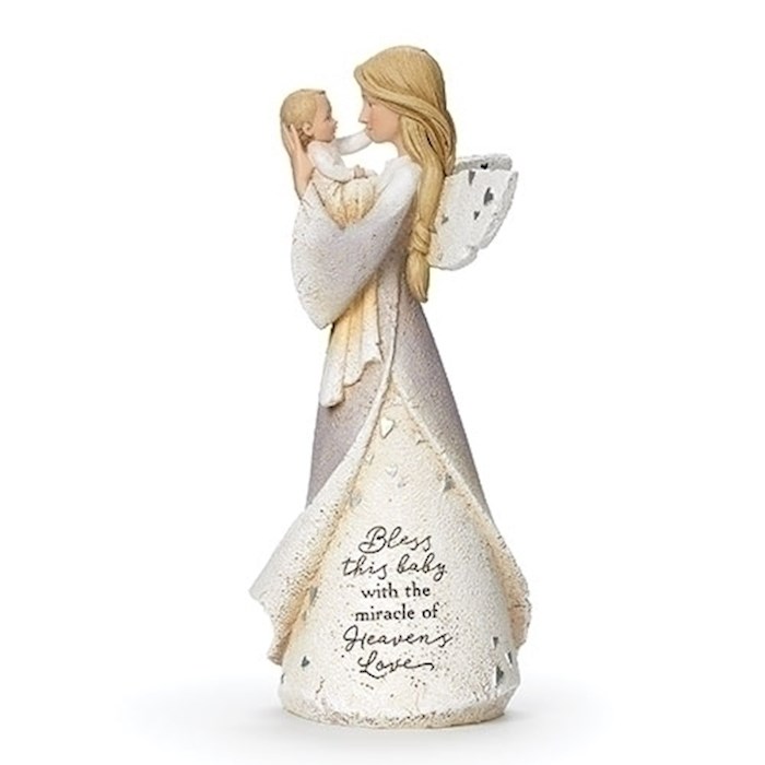 {=Figurine-Baby Blessing Angel (8.5")}