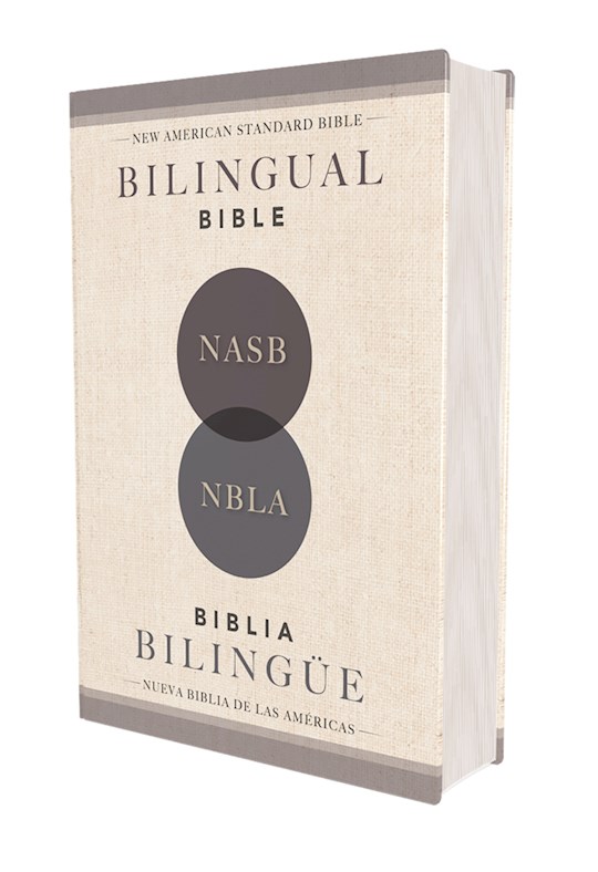 {=Span-NASB/NBLA Bilingual Bible (Comfort Print) (Biblia Bilingue)-Hardcover}