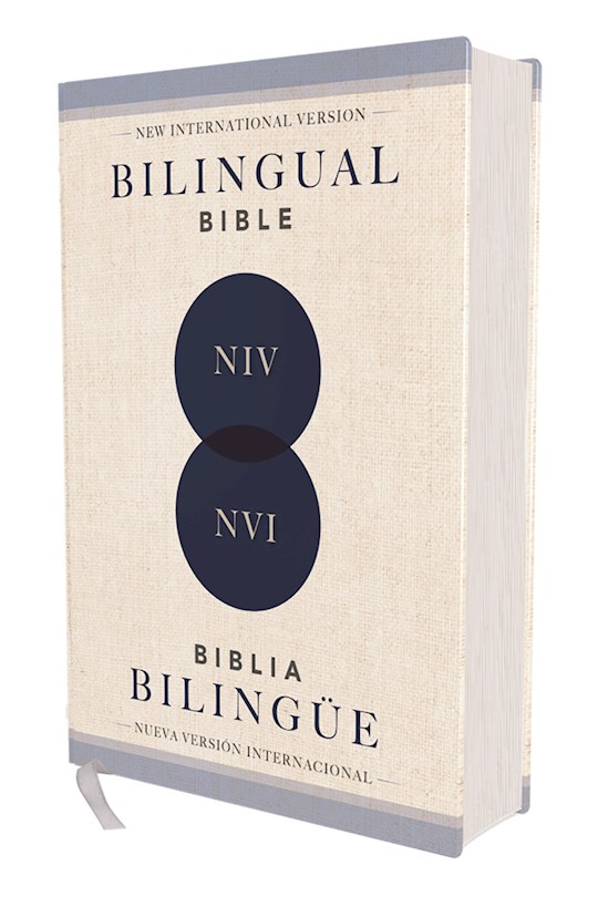 {=Span-NIV/NVI Bilingual Bible (Comfort Print) (Biblia Bilingue)-Hardcover}