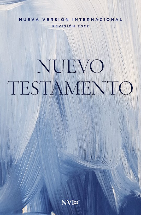 {=Span-NIV New Testament (Revised Text 2022) (Comfort Print) (Nuevo Testamento  Texto Revisado 2022)-Blue Softcover}