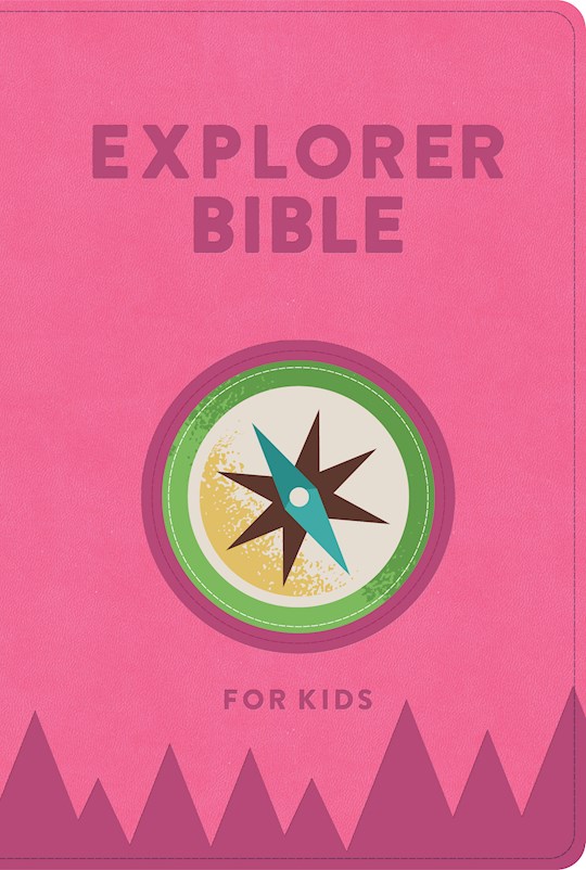 {=KJV Explorer Bible For Kids-Bubble Gum LeatherTouch}