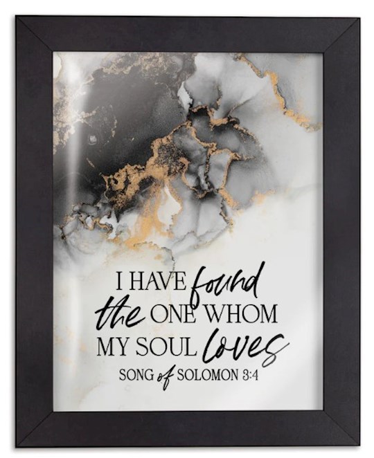 {=Acrylic Wall Art-I Have Found The One Whom My Soul Loves (14" x 17 3/4")}