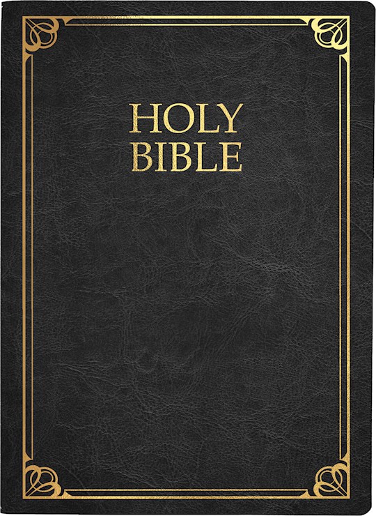 {=KJV Family Legacy Holy Bible Large Print-Black Genuine Leather Indexed}