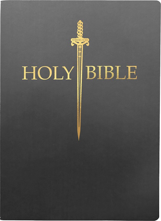 {=KJV Sword Bible Large Print-Black Ultrasoft}