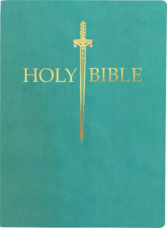 {=KJV Sword Bible Large Print-Coastal Blue Ultrasoft}