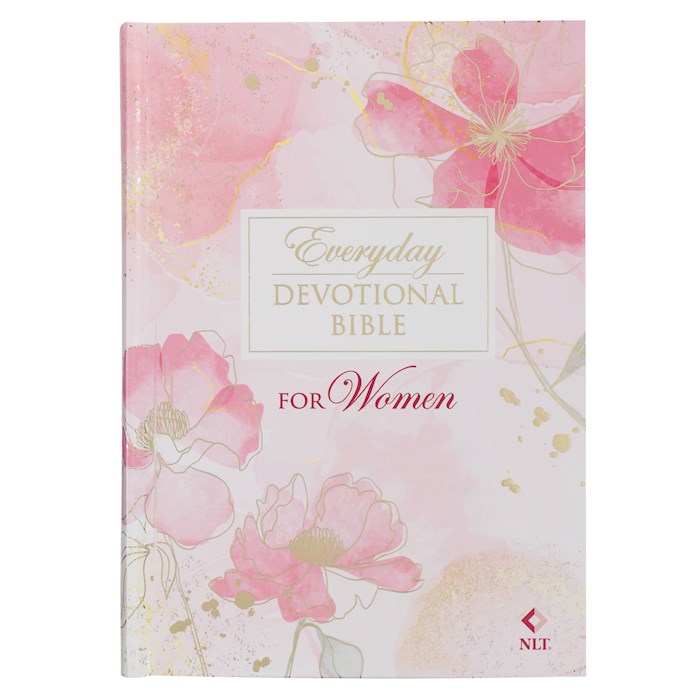 {=Devotional Bible NLT For Women-Hardcover-Pink}