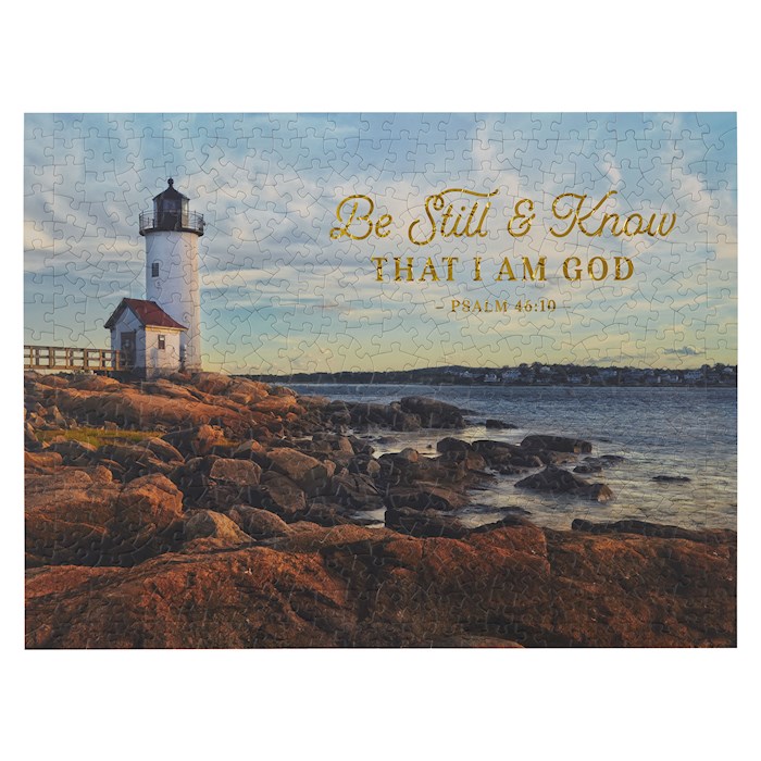 {=Jigsaw Puzzle-Be Still-Ps. 46:10 (500 Pieces)}