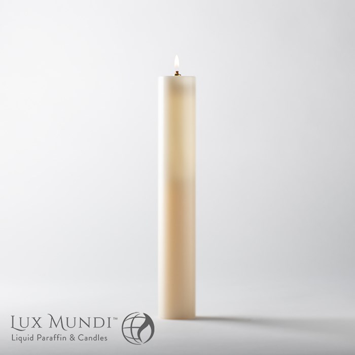 {=Lux Mundi Altar Candle Shell (1 7/8" x 12")}