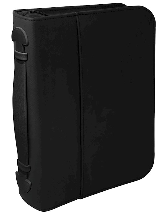 {=Bible Cover-Classic Faux Leather-Black-XLG}